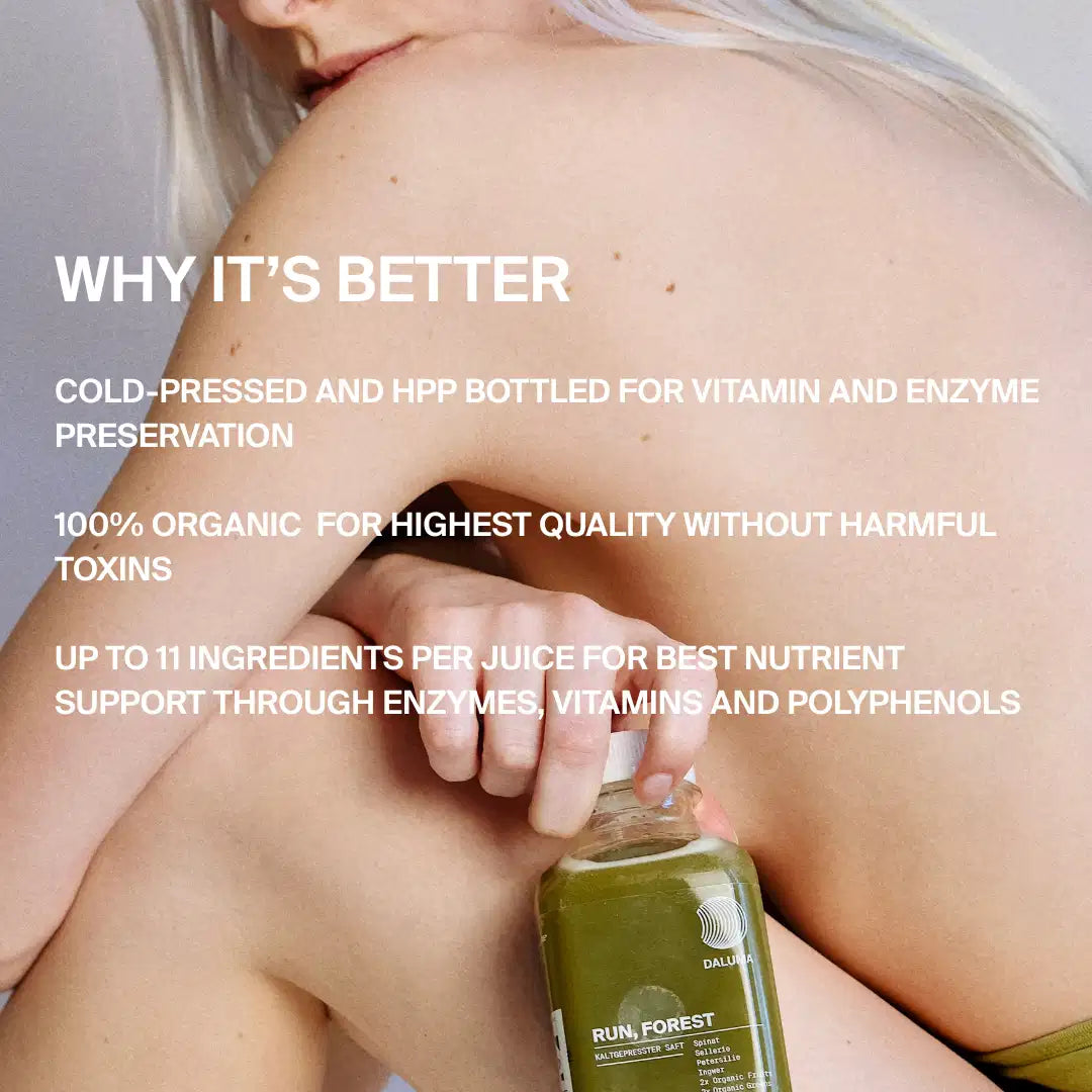 RUN, FOREST GREEN JUICE
