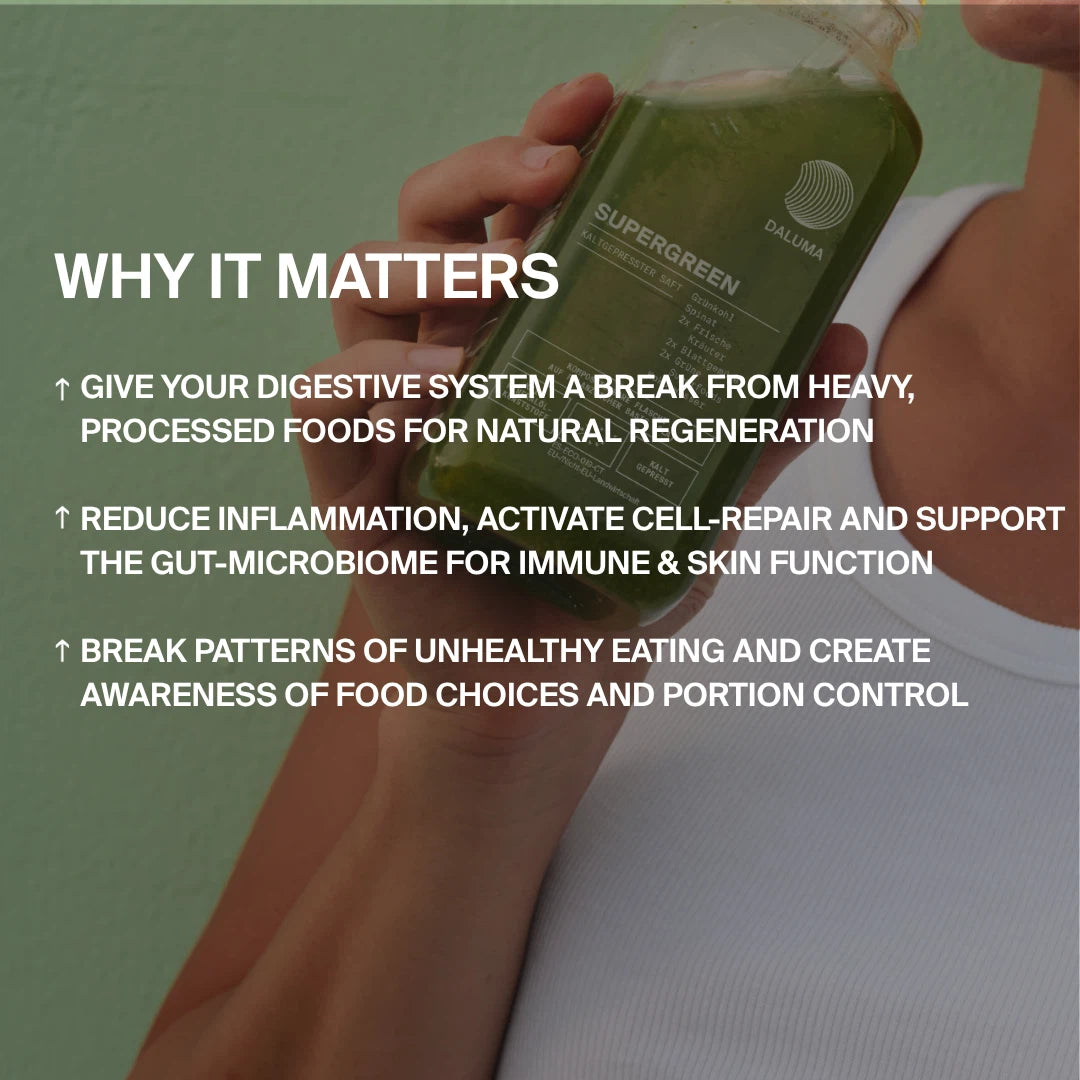 GREEN JUICE CLEANSE — 3 DAYS