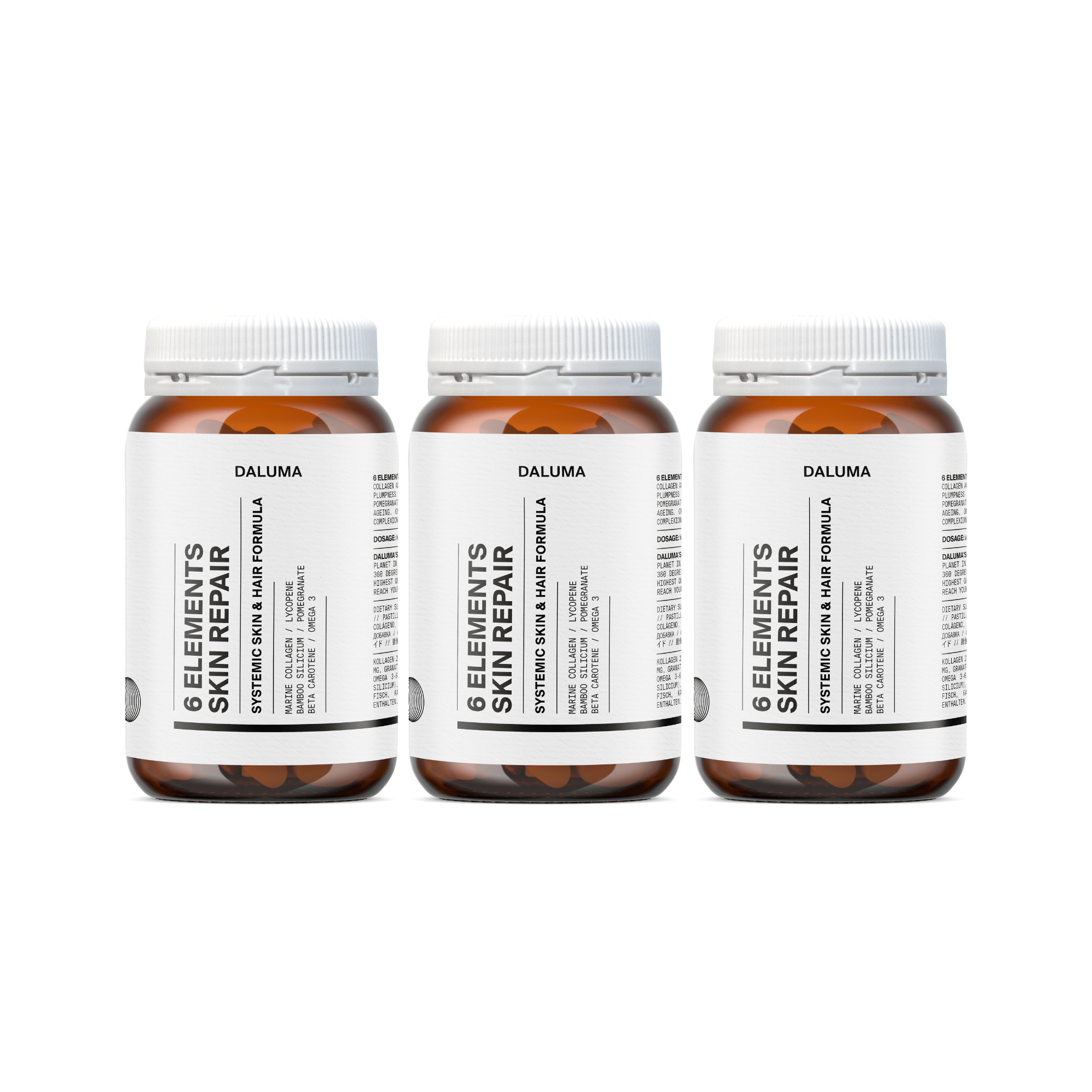 6 ELEMENTS SKIN REPAIR SUMMER PACK - DALUMA - D - 6ELEMENTX3