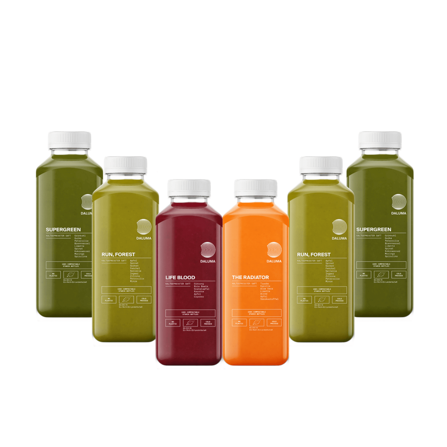 ALKALISCHE SAFTKUR - 3 TAGE - DALUMA - D - SET - 01