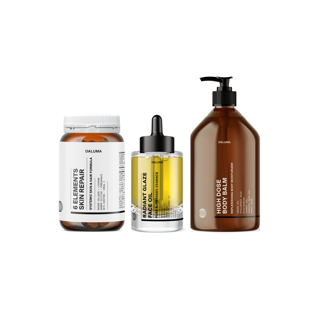 SUMMER GLOW ESSENTIALS - DALUMA - D - GLOW - ESSENTIALS